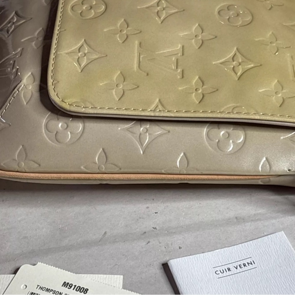 Luxury Louis Vuitton Tan and Cream Shoulder Bag with Monogram Design NWOT - Picture 9 of 13